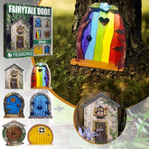 Fairy Garden Door with Mossy Charm